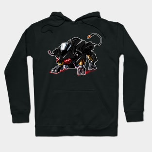 Ducati Panigale Bull Black Hoodie